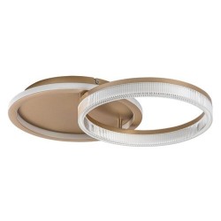 Lubinis šviestuvas Rivona LED 22W 3000-6500K CCT keičiama balta spalva (Aukso)