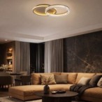 Lubinis šviestuvas Rivona LED 22W 3000-6500K CCT keičiama balta spalva (Aukso)
