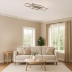 Lubinis šviestuvas Glavian LED 24W 4000K Neutrali balta (Rusva)