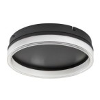 Lubinis šviestuvas Seraphiel LED 18W 3000-6500K CCT keičiama balta spalva (Juoda)
