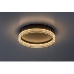 Lubinis šviestuvas Seraphiel LED 18W 3000-6500K CCT keičiama balta spalva (Juoda)