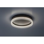 Lubinis šviestuvas Seraphiel LED 18W 3000-6500K CCT keičiama balta spalva (Juoda)