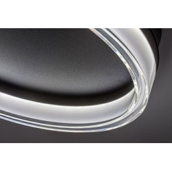 Lubinis šviestuvas Seraphiel LED 18W 3000-6500K CCT keičiama balta spalva (Juoda)