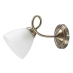 Sieninis šviestuvas Palomina 1xE27  (Bronzos)