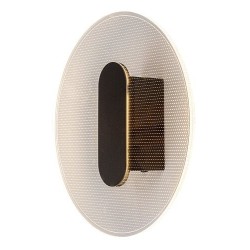 Sieninis šviestuvas Norael LED 6W 3000K Šilta balta (Juoda)