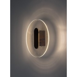 Sieninis šviestuvas Norael LED 6W 3000K Šilta balta (Juoda)