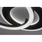 Lubinis šviestuvas Lureo LED 24W 3000-6500K CCT keičiama balta spalva (Juoda)