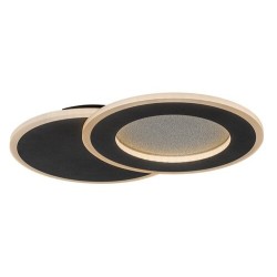 Lubinis šviestuvas Lureo LED 24W 3000-6500K CCT keičiama balta spalva (Juoda)