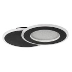 Lubinis šviestuvas Lureo LED 24W 3000-6500K CCT keičiama balta spalva (Juoda)