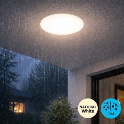 Lubinis šviestuvas Lucas2 LED 18W 4000K Neutrali balta (Balta)