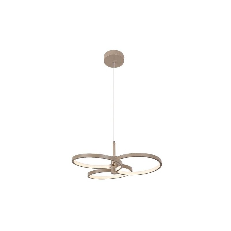 Pakabinamas šviestuvas Isidora LED 50W 3000-6500K CCT keičiama balta spalva (Rusva)