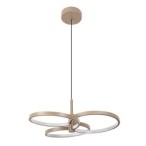 Pakabinamas šviestuvas Isidora LED 50W 3000-6500K CCT keičiama balta spalva (Rusva)