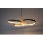 Pakabinamas šviestuvas Isidora LED 50W 3000-6500K CCT keičiama balta spalva (Rusva)