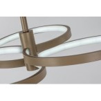 Pakabinamas šviestuvas Isidora LED 50W 3000-6500K CCT keičiama balta spalva (Rusva)
