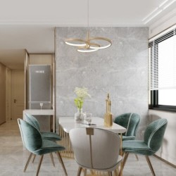 Pakabinamas šviestuvas Isidora LED 50W 3000-6500K CCT keičiama balta spalva (Rusva)