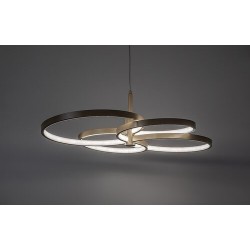 Pakabinamas šviestuvas Isidora LED 70W 3000-6500K CCT keičiama balta spalva (Rusva)