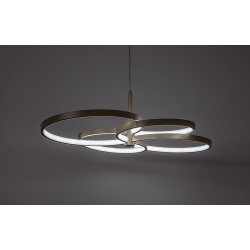 Pakabinamas šviestuvas Isidora LED 70W 3000-6500K CCT keičiama balta spalva (Rusva)