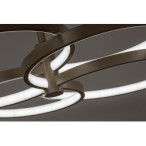 Pakabinamas šviestuvas Isidora LED 70W 3000-6500K CCT keičiama balta spalva (Rusva)