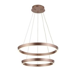 Pakabinamas šviestuvas Nevira LED 45W 3000-6500K CCT keičiama balta spalva (Ruda)