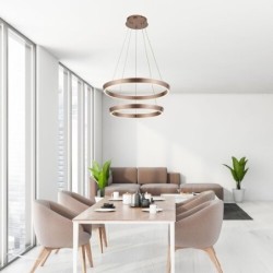 Pakabinamas šviestuvas Nevira LED 45W 3000-6500K CCT keičiama balta spalva (Ruda)