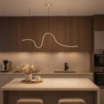 Pakabinamas šviestuvas Cobria LED 20W 3000K Šilta balta (Aukso)