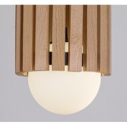Pakabinamas šviestuvas Noxelle 1xG9  (Juoda, Ąžuolo)