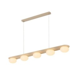 Pakabinamas šviestuvas Glowbells 5xG9  (Rusva)