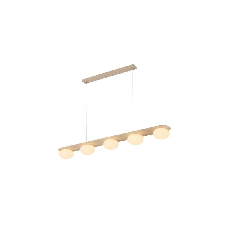 Pakabinamas šviestuvas Glowbells 5xG9  (Rusva)