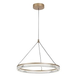 Pakabinamas šviestuvas Rivona LED 24W 3000-6500K CCT keičiama balta spalva (Aukso)