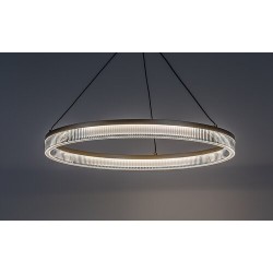 Pakabinamas šviestuvas Rivona LED 24W 3000-6500K CCT keičiama balta spalva (Aukso)