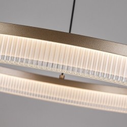 Pakabinamas šviestuvas Rivona LED 24W 3000-6500K CCT keičiama balta spalva (Aukso)