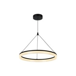 Pakabinamas šviestuvas Seraphiel LED 24W 3000-6500K CCT keičiama balta spalva (Juoda)