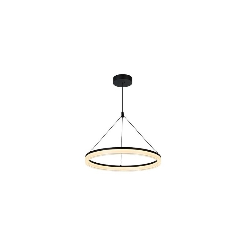 Pakabinamas šviestuvas Seraphiel LED 24W 3000-6500K CCT keičiama balta spalva (Juoda)