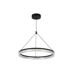 Pakabinamas šviestuvas Seraphiel LED 24W 3000-6500K CCT keičiama balta spalva (Juoda)