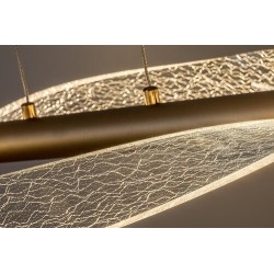 Pakabinamas šviestuvas Olyssia LED 24W 3000K Šilta balta (Aukso)