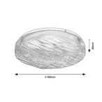 Lubinis šviestuvas Luvia LED 24W 4000K Neutrali balta (Balta)
