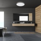 Lubinis šviestuvas Slava LED 40W 4000K Neutrali balta (Juoda)