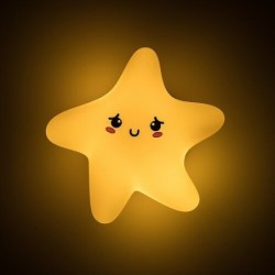 Vaikiškas šviestuvas Dreamies LED 2.7W 3000K Šilta balta (Geltona)