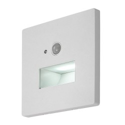 Sieninis šviestuvas Lunca LED 1W 3000, 4500, 6500K CCT keičiama balta spalva (Balta)