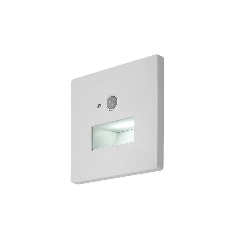 Sieninis šviestuvas Lunca LED 1W 3000, 4500, 6500K CCT keičiama balta spalva (Balta)
