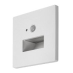 Sieninis šviestuvas Lunca LED 1W 3000, 4500, 6500K CCT keičiama balta spalva (Balta)