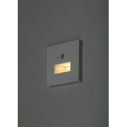 Sieninis šviestuvas Lunca LED 1W 3000, 4500, 6500K CCT keičiama balta spalva (Balta)