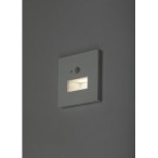 Sieninis šviestuvas Lunca LED 1W 3000, 4500, 6500K CCT keičiama balta spalva (Balta)