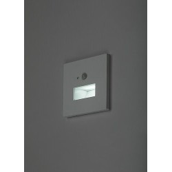 Sieninis šviestuvas Lunca LED 1W 3000, 4500, 6500K CCT keičiama balta spalva (Balta)