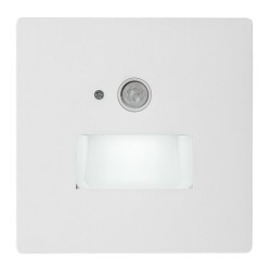 Sieninis šviestuvas Lunca LED 1W 3000, 4500, 6500K CCT keičiama balta spalva (Balta)