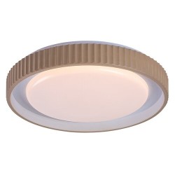 Lubinis šviestuvas Pastello LED 48W 3000-6500K CCT keičiama balta spalva (Rusva)