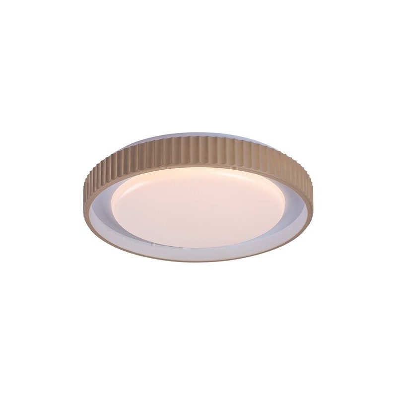 Lubinis šviestuvas Pastello LED 48W 3000-6500K CCT keičiama balta spalva (Rusva)