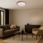 Lubinis šviestuvas Pastello LED 48W 3000-6500K CCT keičiama balta spalva (Rusva)