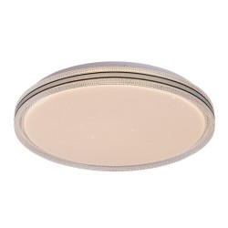 Lubinis šviestuvas Monira LED 34W 3000-6500K CCT keičiama balta spalva (Juoda)