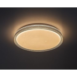 Lubinis šviestuvas Monira LED 34W 3000-6500K CCT keičiama balta spalva (Juoda)